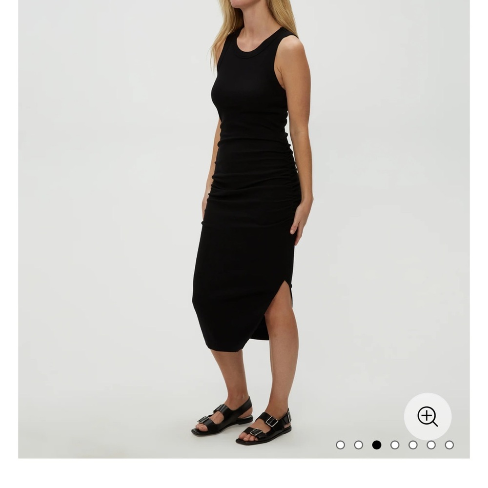 Michael Stars rouched cotton dress